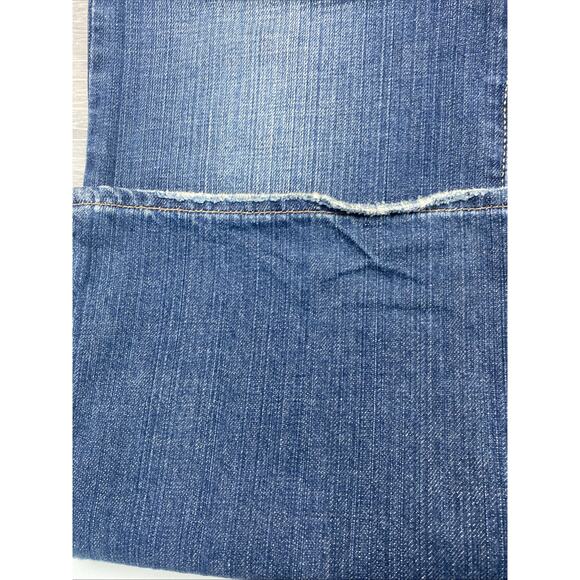 Lucky Brand Dungaree Jeans Mens 32 X 32 Blue Gene Montesano Mid Rise Boot Denim - Picture 12 of 15